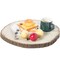 Vintiquewise Barky Natural Wood Slabs Rustic Ornament Slice Tray Table Charger